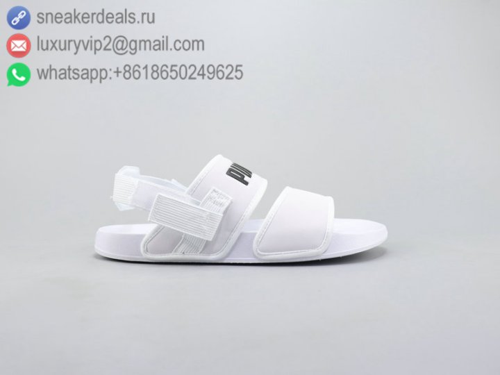 Puma Leadcat YLM Lite Unisex Sandals White Size 36-44